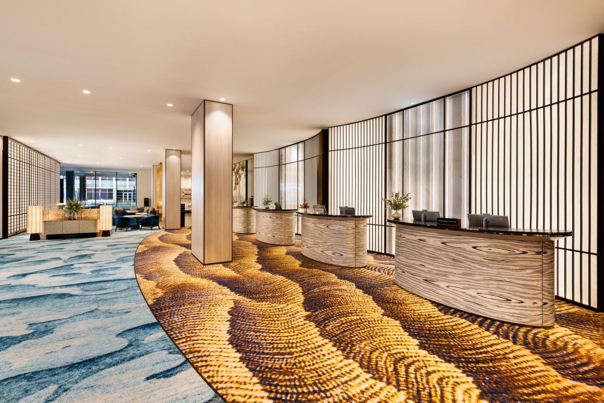 Hotel Pan Pacific Perth Zewnętrze zdjęcie The lobby of the hotel